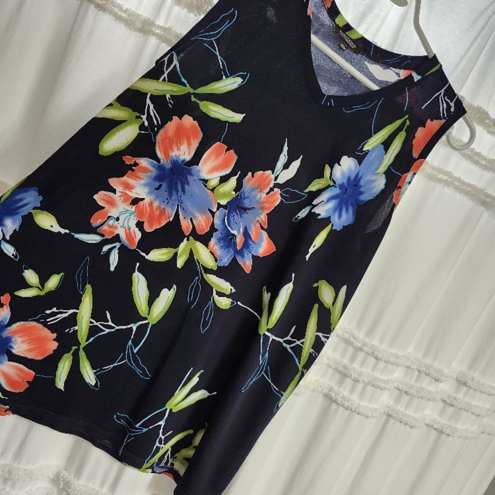 Floral Print Tank Top